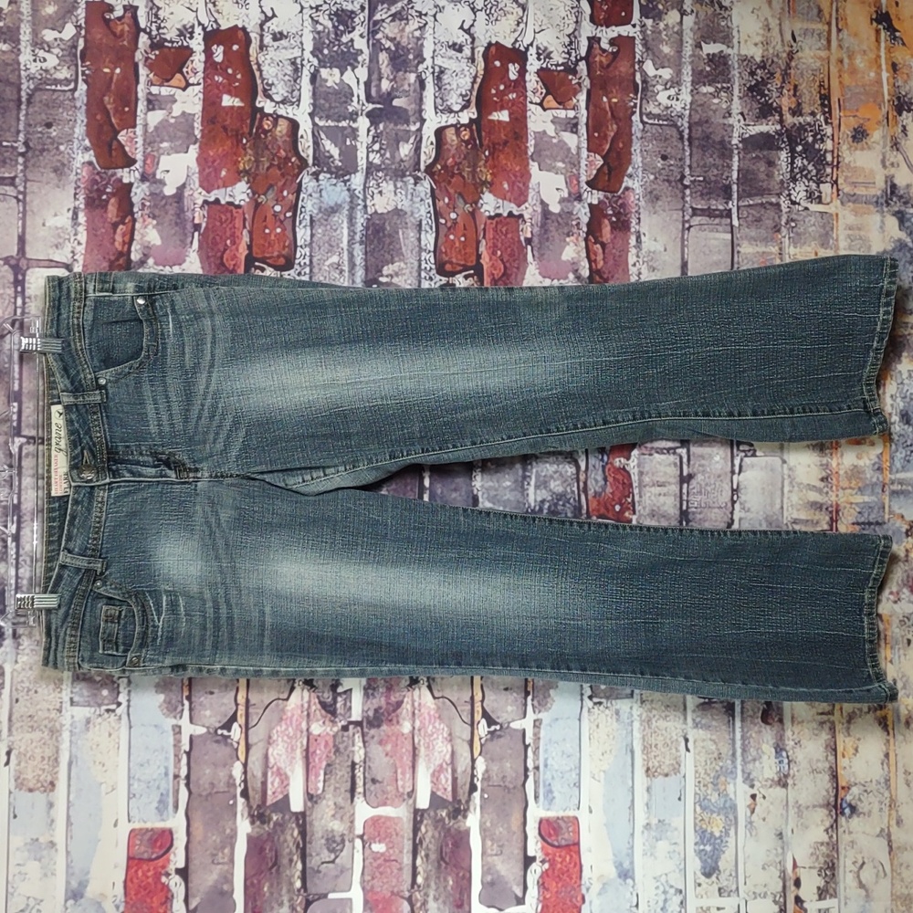Grane Heartbreaker Low Rise Flare Jeans